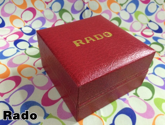 กล่องนาฬิกา แบบหนัง แบรนด์ Rado