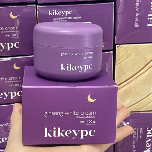 ครีมโสมกี้ ครีมผิวขาว Kikkeype ginseng white cream 100g  ( 1 กระปุก )