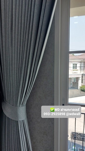 แต่งบ้านด้วยวอลเปเปอร์ ลายปูนขัดมัน wallสไตล์ลอฟท์