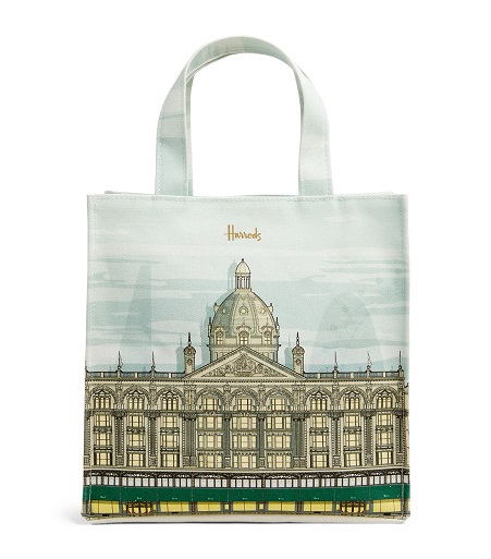 Harrods รุ่น Harrods รุ่น Small Architectural Building Shopper Bag***พร้อมส่ง