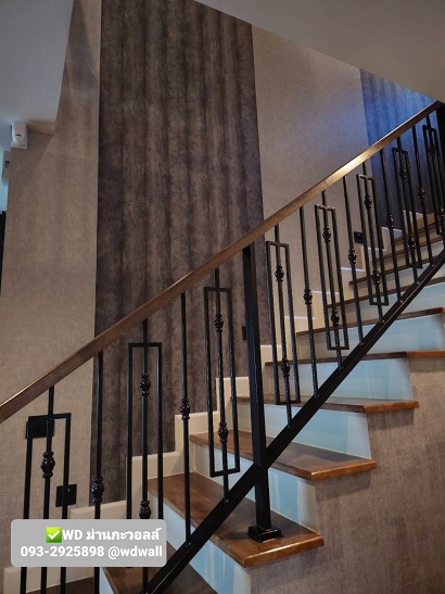 แต่งบ้านด้วยวอลเปเปอร์ ลายปูนเปลือย wallสไตล์ลอฟท์