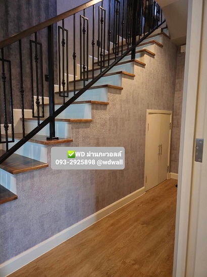 แต่งบ้านด้วยวอลเปเปอร์ ลายปูนเปลือย wallสไตล์ลอฟท์