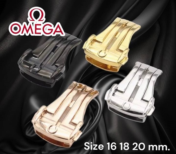 อุปกรณ์ ล็อกปลายสายนาฬิกา แบบบัคเคิลล็อก สำหรับ Omega