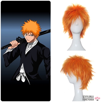 ++พร้อมส่ง++wig Bleach วิกบลีช Bleach เทพมรณะ วิกอิจิโกะ ยมฑูตจากเรื่องบลีซ คุโรซากิ อิจิโกะ