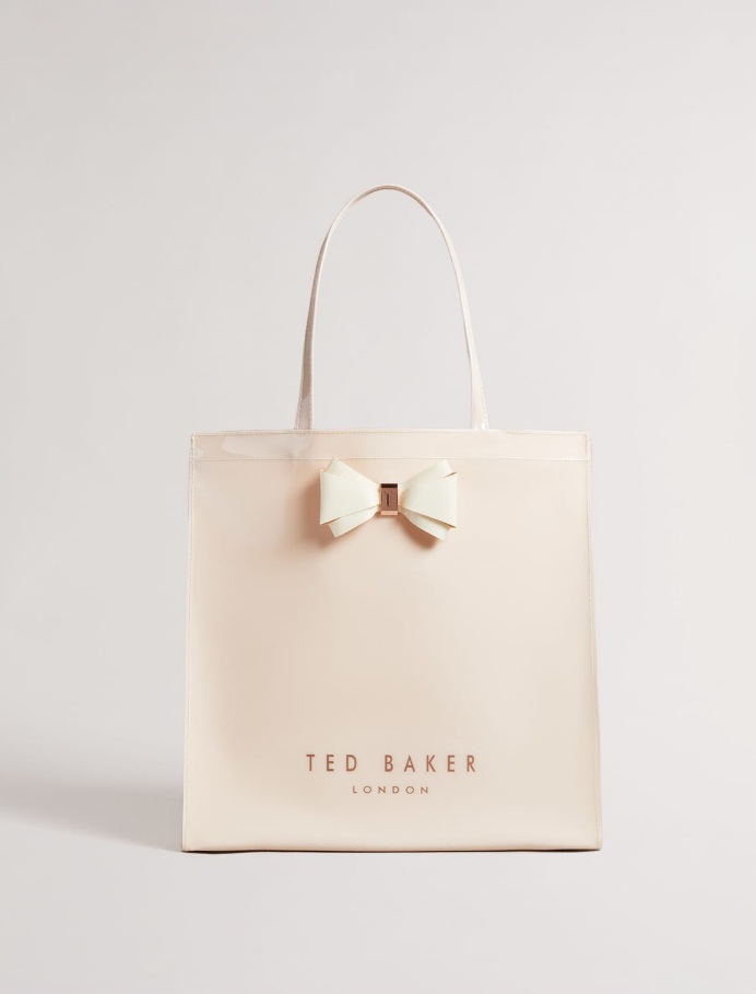 Ted Baker รุ่น Alacon Plain Bow Large Icon Bag ไซส์ L สี Light Pink***พร้อมส่ง