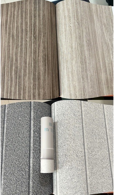 wallไม้ หิน 3D ม้วนใหญ่ 15ตรม. ยาว 15.6 ม. ก 1.06 ม.em