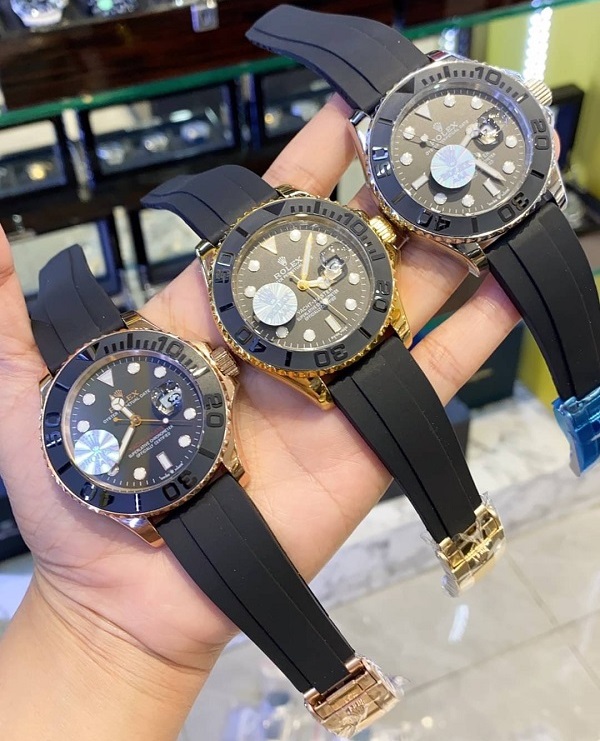 นาฬิกา แฟชั่น แบรนด์ Rolex Yacht Master สายยาง