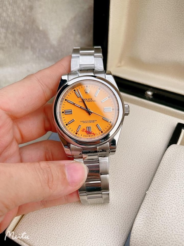 นาฬิกา แฟชั่น แบรนด์Rolex DateJustOyster Perpetual สายเลส