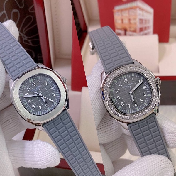 นาฬิกา แฟชั่น แบรนด์ Patek Philippe Aquanaut Luce Lady Size สายยาง