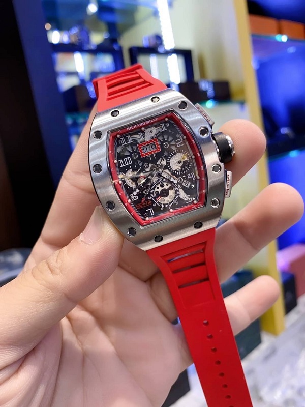 นาฬิกา แฟชั่น แบรนด์ Richard Mille RM011 สายยาง