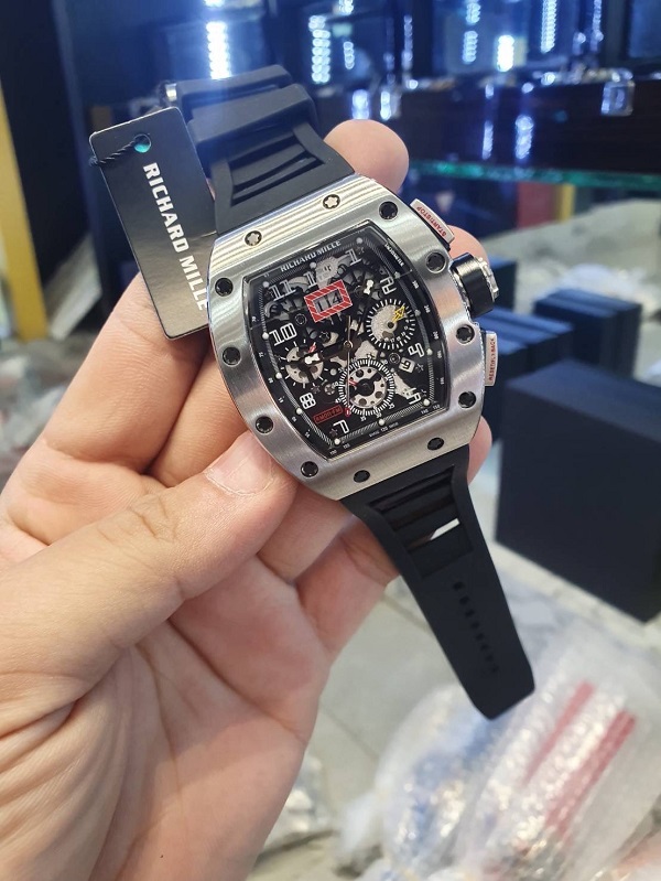 นาฬิกา แฟชั่น แบรนด์ Richard Mille RM011 สายยาง