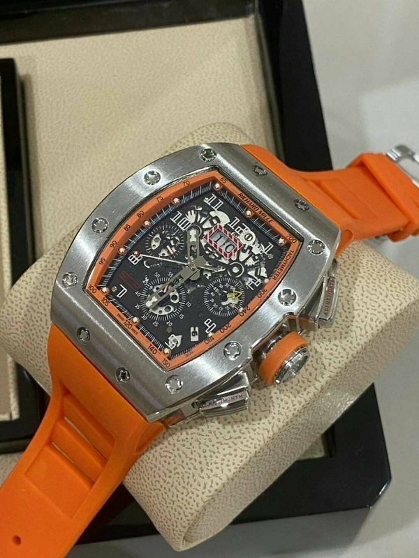 นาฬิกา แฟชั่น แบรนด์ Richard Mille RM011 สายยาง