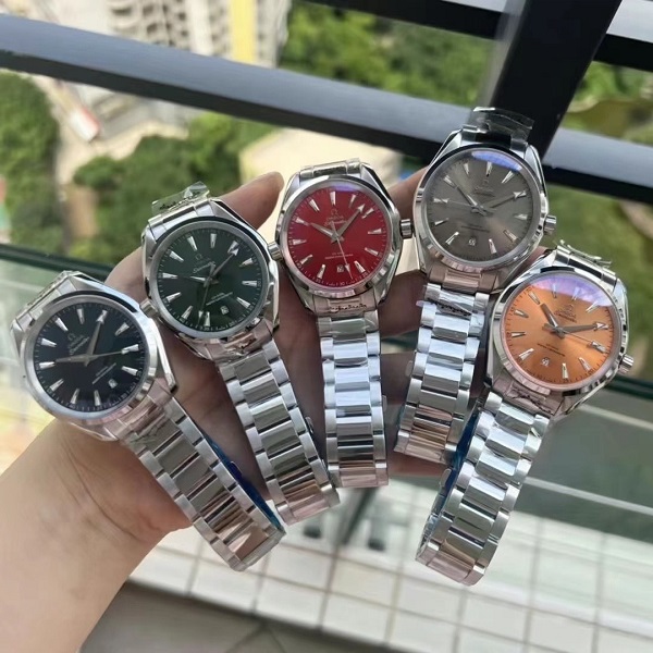 นาฬิกา แฟชั่น แบรนด์ Omega Seamaster สายเลส
