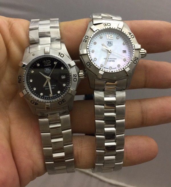 นาฬิกา แฟชั่น แบรนด์ Tag Heuer Aquaracer Lady Size สายเลส