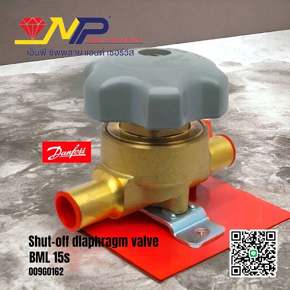 Shut-off diaphragm valve BML 15S