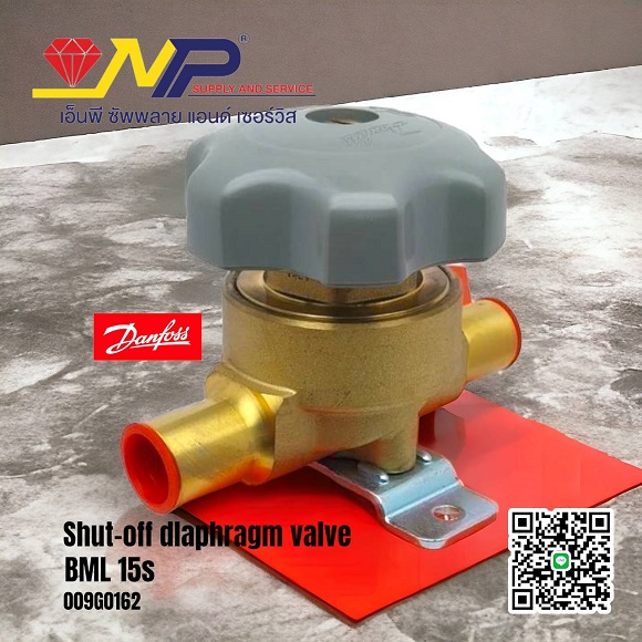 Shut-off diaphragm valve BML 15S