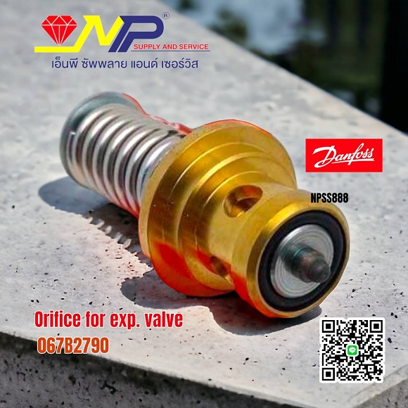 Orific for exp. valve No.2