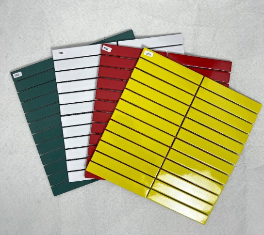 long strip mosaic