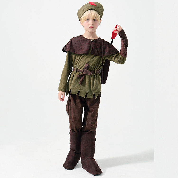 7C127.2 ชุดเด็ก ปีเตอร์แพน ชุดนายพราน โรบินฮู้ด Peter Pan or Robin Hood Costumes