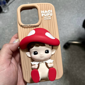 (ส่งต่อ สภาพ99%)POP MART HACIPUPU Adventures In The Woods Series-Phone Case for iPhone14 Pro Max