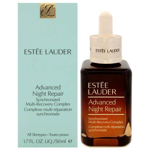ESTEE LAUDER Advanced Night Repair Synchronized Multi-Recovery Complex 50 ml. เซรั่ม ANR GEN5 ปรับสูตรใหม่ คอนเฟริม์ ผิวอิ่มฟู กระชับยิ่งขึ้น เห็นผลเร็วขึ้น ริ้วรอยดูเลือนลงอย่างเห็นได้ชัด ผิวเรียบเนียน ชุ่มชื้น และสุขภาพผิวดูดีขึ้น เนื้อเซรั่มบางเบาซึมเ