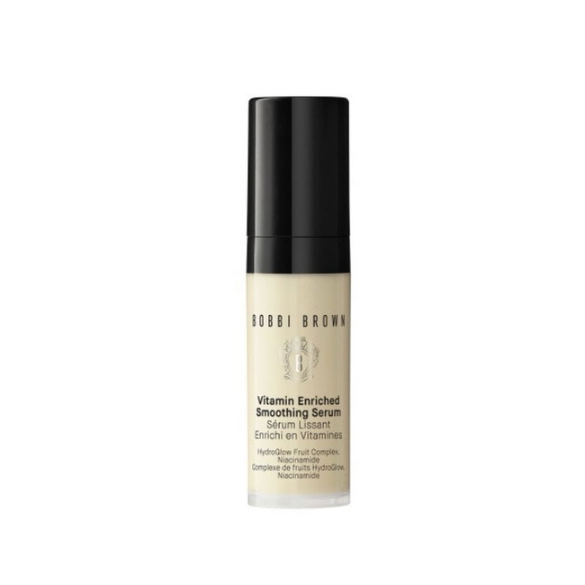 Bobbi Brown Vitamin Enriched Smoothing Serum ขนาดทดลอง 4 ml. เซรั่มไวตามินตัวใหม่ ซึ่งเป็น Line เดียวกันกับตัว Vitamin Enriced Face Base ตัวดังเดิม ช่วยเสริมการบำรุงผิวให้ฉ่ำฟู เนียนสวย และง่ายขึ้น