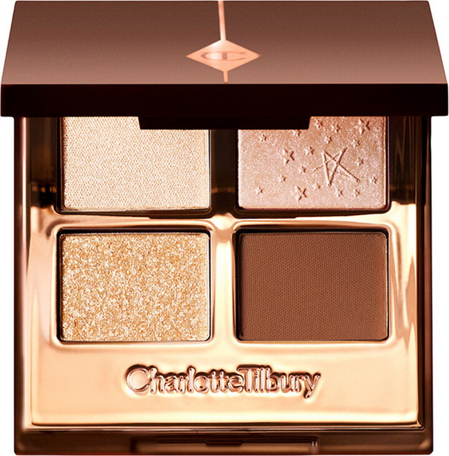 Charlotte Tilbury Luxury Eyeshadow Palette #Queen of Luck 5.2 g. Limited Edition LunarNew Year 2024 อายแชโดว์พาเลตต์ใหม่ ช่วยเนรมิตเปลือกตาของคุณให้งดงามด้วยเฉดสีนำโชคดั่งแสงจันทร์เสริมความโชคดีให้แก่ตัวเองต้อนรับปีใหม่และเพื่อมอบเป็นของขวัญสุดพิเศษให้กับ