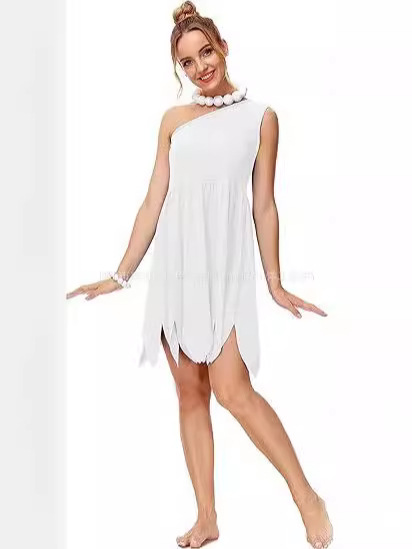 ++พร้อมส่ง++ชุดวิลม่า มนุษย์หินฟริ้นสโตน ชุดWilma Flintstone ชุดมนุษย์หินฟรินท์สโตน ชุดมนุษย์หินผู้หญิง
