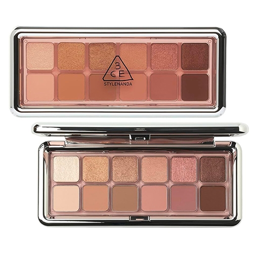 3CE New Take Eyeshadow Palette #Motion Frame 9.5 g. พาเลทอายแชโดว์ 12 เฉดสี มีทั้งเนื้อแมท ชิมเมอร์ และกลิตเตอร์ เนื้อเนียนนุ่ม เกลี่ยง่าย เม็ดสีสวยคมชัด ติดทนนาน สามารถสร้างสรรค์ได้หลากหลายลุค