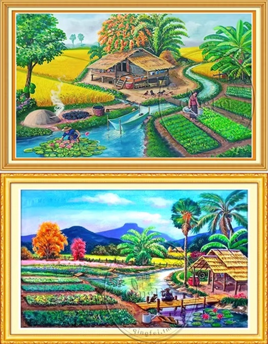 Farm life (พิมพ์ลาย)