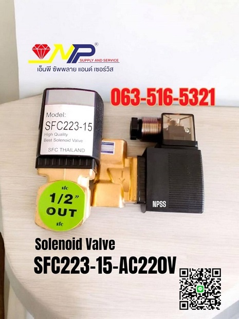 Solenoid Vavle SFC223-15 AC220V