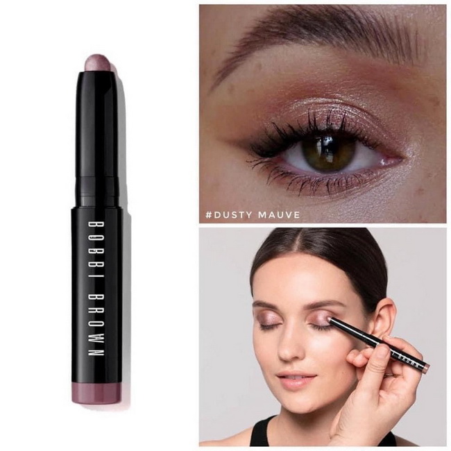 Bobbi Brown Long-Wear Cream Shadow Stick ขนาดทดลอง 0.9 g. สี Dusty Mauve อายแชโดว์แบบแท่งเนื้อครีม ใช้งานง่ายสามารถเกลี่ยได้อย่างนุ่มลื่นบนเปลือกตา ช่วยรังสรรค์ได้หลากหลายลุ้ค ด้วยการผสมผสานอย่างสมบูรณ์แบบจากน้ำมันและแว็ก สูตรกันน้ำและพิกเมนต์สดชัด และติ