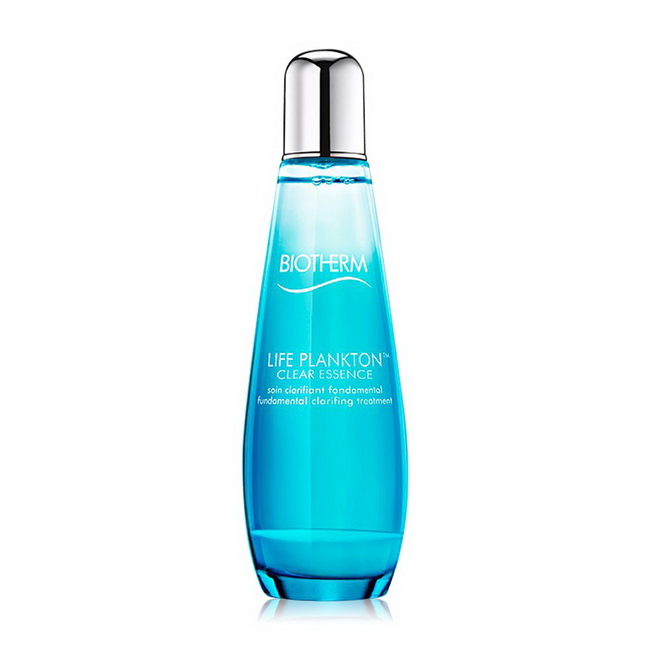BIOTHERM Life Plankton Clear Essence 200 ml. สูตรใหม่! เอสเซนส์ที่อุดมด้วยไปด้วย Life Plankton แพลงตอนสกัดบริสุทธิ์จากน้ำแร่ร้อนธรรมชาติถึง 5% ช่วยผลัดเซลล์ผิวที่หมองคล้ำ ไม่กระจ่างใส และมีริ้วรอยแห่งวัย เผยผิวใหม่ที่เรียบเนียน กระจ่างใส ดูอ่อนกว่าวัย เมื