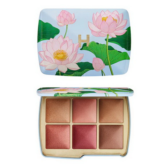HOURGLASS Ambient Lighting Edit Unlocked Lotus Flower Palette (Limited Edition) โทนสีชมพูโรสวู้ด เหมาะสำหรับสาวผิวเข้มโทนเหลือง เฟชพาเลตต์รุ่นลิมิเต็ด Lotus Flower เป็นรุ่นที่เข้มที่สุดในคอลเลคชั่นนี้พกตลับเดียวคือจบที่มาพร้อมกับ 5 เฉดสีใหม่ ไม่ต้องกลัวซ้