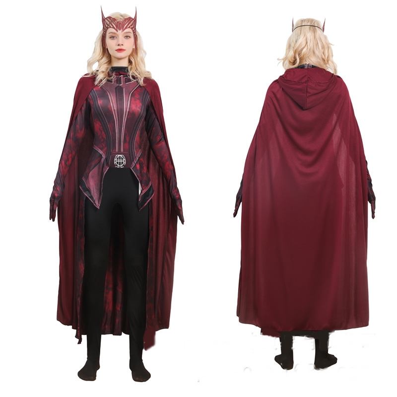 ++พร้อมส่ง++ชุดScarlet Witch ชุดWanda Maximoff Marvel ชุดวันด้า แม็กซิมอฟฟ์  ชุดสการ์เล็ต วิทช์  แวนด้า แม็กซิมอฟฟ์
