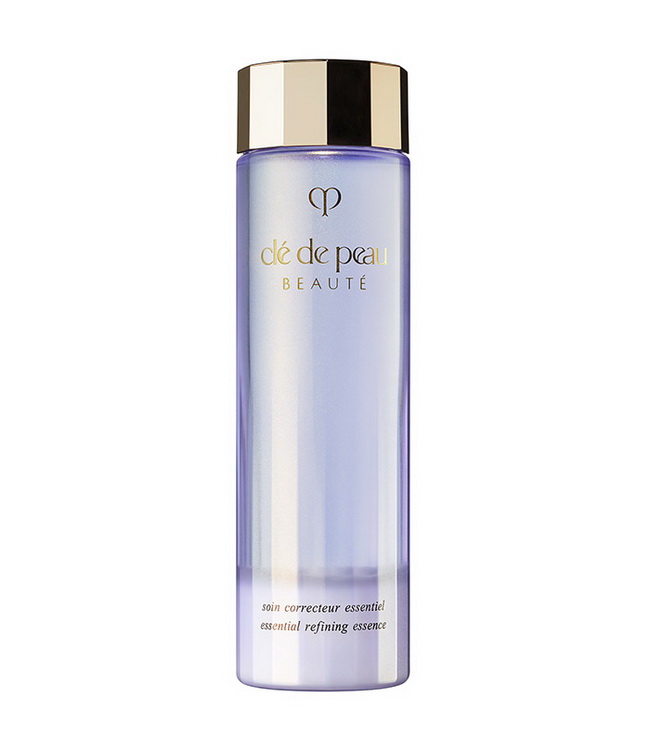 Cle de Peau Beaute Essential Refining Essence 170 ml. เอสเซนส์สูตรพิเศษจากเคลย์ เดอ โป โบเต้อุดมด้วยส่วนผสมเชิงซ้อนอันเป็นเอกสิทธิ์ของแบรนด์ ที่ได้รับการพัฒนาจากสารสกัดเลอค่าในธรรมชาติ ไม่ว่าจะเป็น เอสเซนส์สกัดจากรังไหมทองแพล็ทตินั่ม อนุพันธ์สกัด