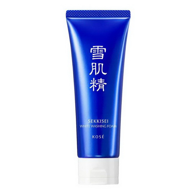 Kose Sekkisei White Washing Foam ขนาดทดลอง 47 ml. โฟมล้างหน้าทำความสะอาดผิวได้ล้ำลึกถึงรูขุมขน สะอาดหมดจดโดยไม่ทำให้ผิวแห้งตึง ที่สำคัญคือสามารถตีให้ได้เนื้อโฟมที่ฟูนุ่มอย่างไม่น่าเชื่อเลยค่ะ  มีสารสกัดจากธรรมชาติ ที่ช่วยผลัดเซลผิวที่เสื่อมสภาพ รวมถึงกา
