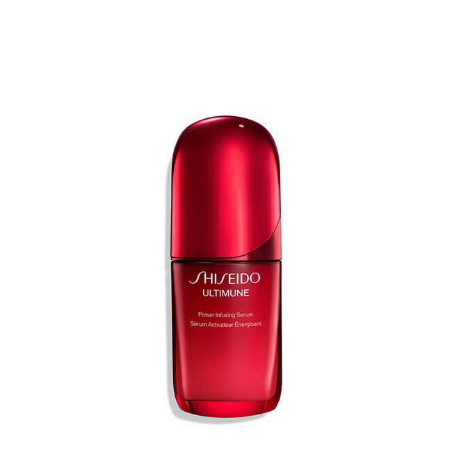 Shiseido New Ultimune Power Infusing Concentrate 30ml. สูตรอัพเกรดใหม่ล่าสุด พร้อมสารบำรุงตัวใหม่ เพื่อผิวอ่อนเยาว์กว่าที่เคย สูตรใหม่ ผสาน Power Fermented Camellia+ ส่วนผสมทรงประสิทธิภาพเอกสิทธิ์จาก SHISEIDO ที่ช่วยกำจัดเซลล์ผิวที่เสื่อมสภาพ เพื่อลดเลือน