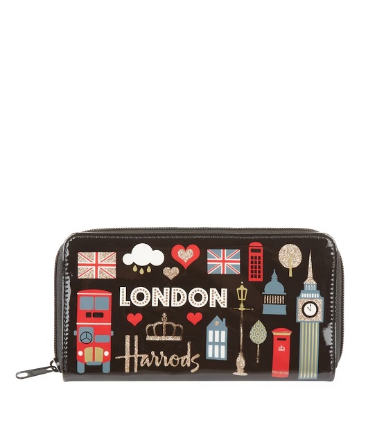 Harrods รุ่น Glitter London Wallet***พร้อมส่ง