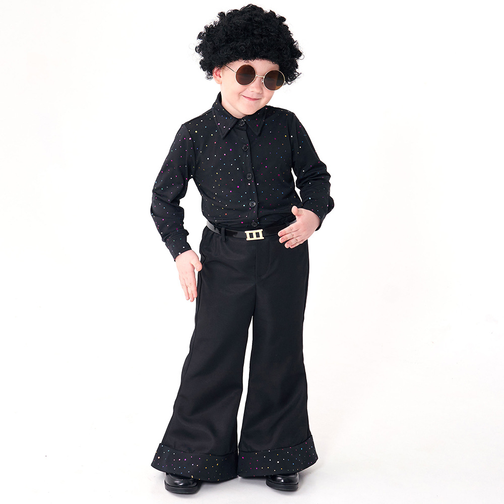 7C162 ชุดเด็ก ชุดแอโฟร ชุดดิสโก้ ชุดยุค70 Children Afro Disco Costumes