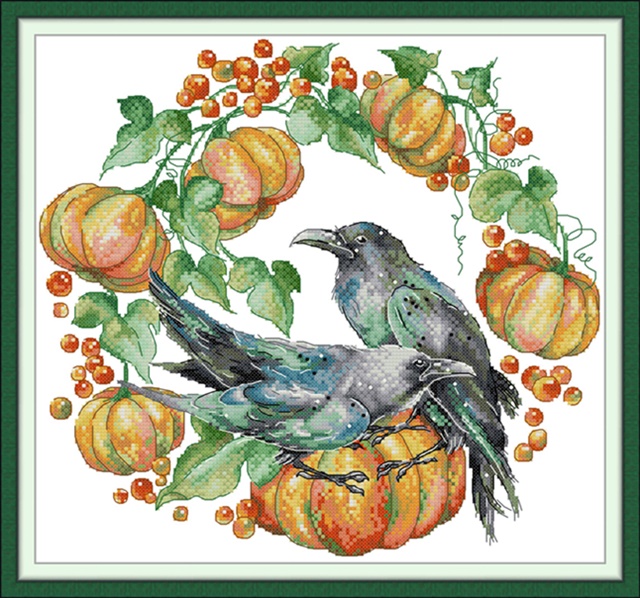 Bluebird Pumpkin (ไม่พิมพ์/พิมพ์ลาย)
