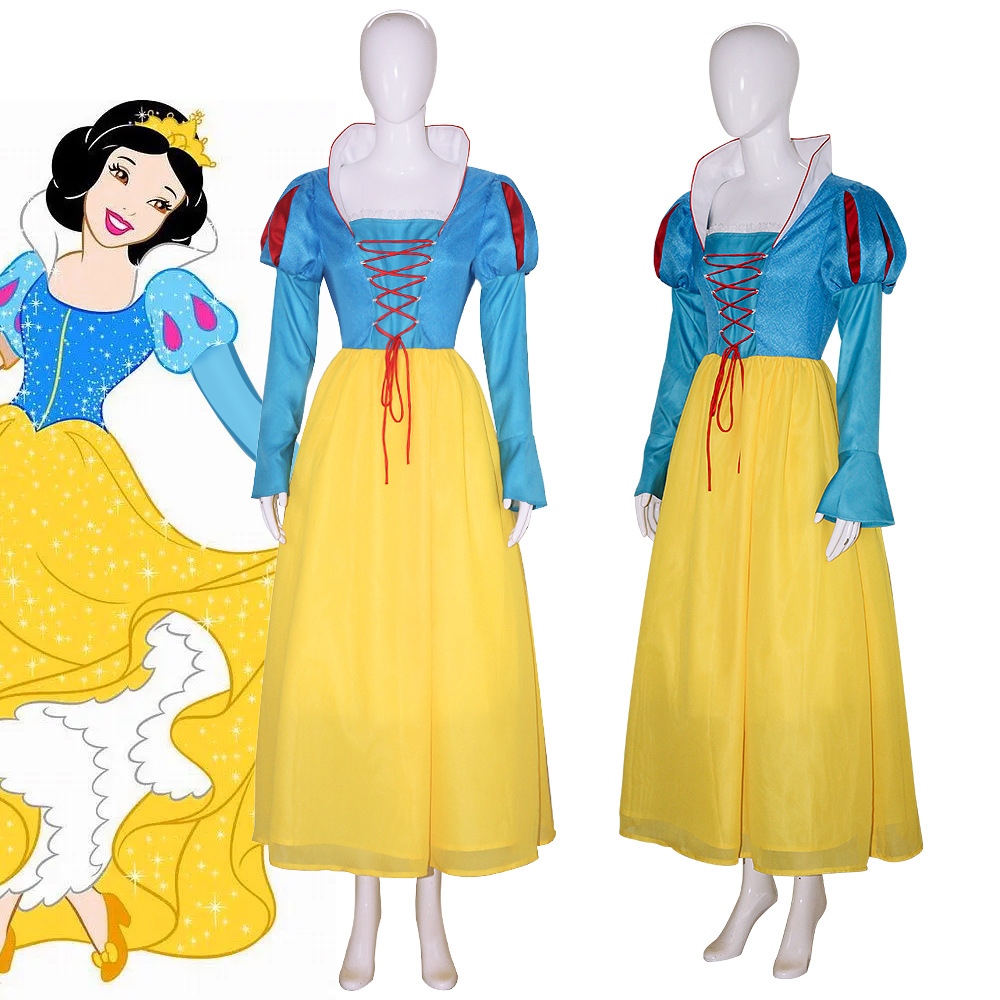 ++พร้อมส่ง++ชุดเจ้าหญิงสโนไวท์อลังการ snowwhite ชุดเจ้าหญิงดิสนีย์ ชุดสโนไวท์แขนยาว
