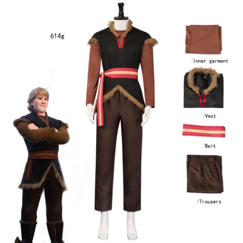 ++พร้อมส่ง++ชุดคริสตอฟฟ์ ชุดคริสตอฟ สเวน  Kristoff  Frozen Elsa เอลซ่า
