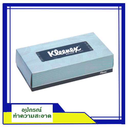 กระดาษเช็ดหน้า KLEENEX 100 แผ่น/กล่อง