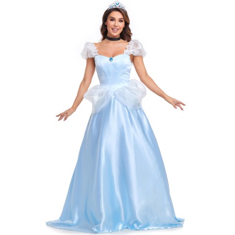 ++พร้อมส่ง++ชุดเจ้าหญิงซินเดอเรลล่า Cinderella ชุดซินเดอเรลล่า เจ้าหญิงดิสนีย์ Disney