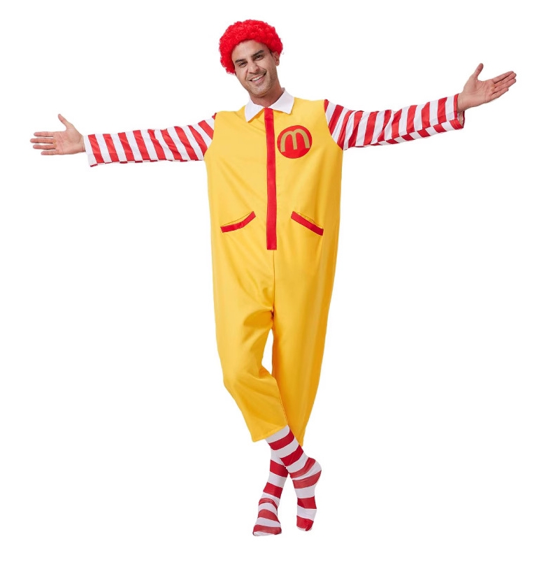 ++พร้อมส่ง+++ชุดMcDonald's ชุดแมคโดนัลด์ ชุดแมค ชุดMc