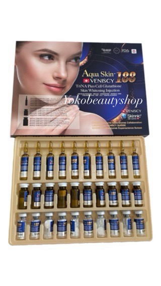Aqua Skin Veniscy 188 Glutathione Skin Whitening Injection