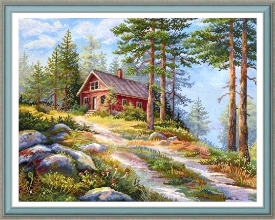 Mountain cabin (พิมพ์ลาย)