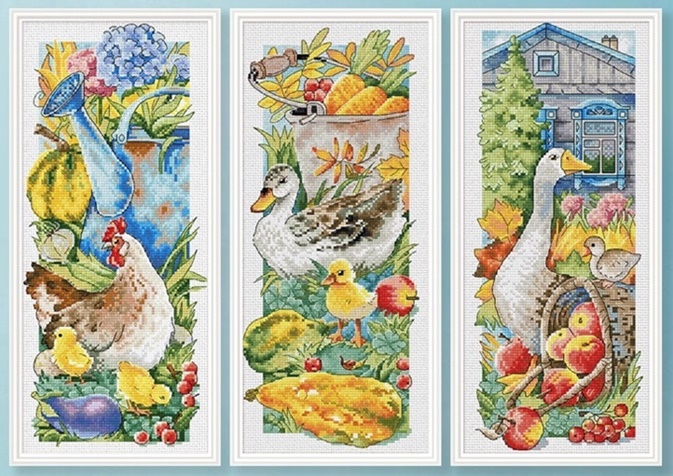 Chicken, duck, goose (พิมพ์ลาย)