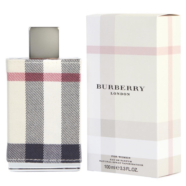 Burberry London for Women Eau de Parfum 100 ml. น้ำหอมสำหรับผู้หญิงที่อบอุ่น นุ่มนวล มีความเป็นตัวของตัวเองตามสไตล์คนอังกฤษ แนวกลิ่น Classic Floral ที่ออกแนวหรูหราปนความสดชื่น จากกลิ่นRose, Honeysuckle และ Tangerine